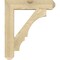 Ekena Millwork Balboa Craftsman Rough Sawn Bracket, Douglas Fir, 4"W x 22"D x 26"H BKT04X22X26BOA04RDF - alternate 3